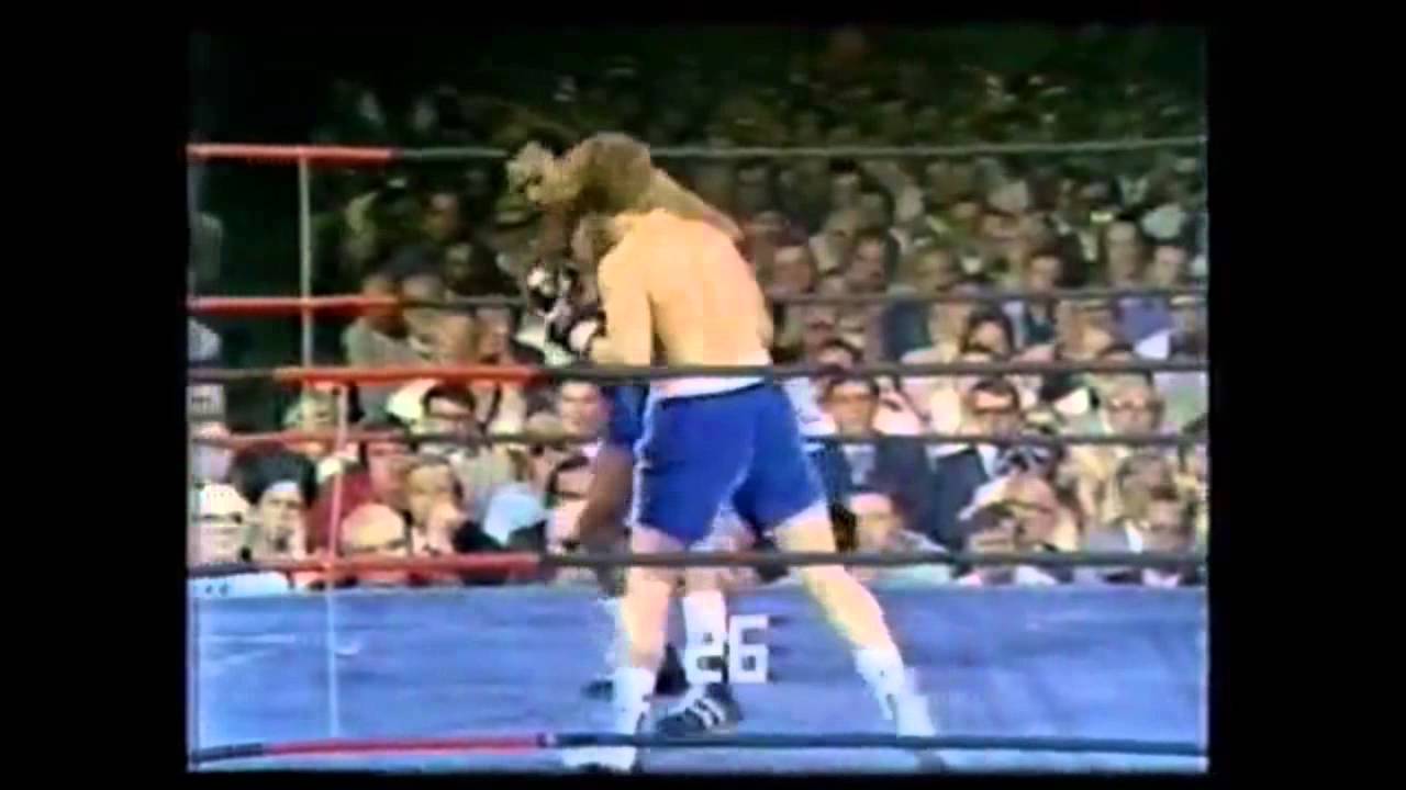 Bob Foster - a study in 'non-punching pressure fighting'