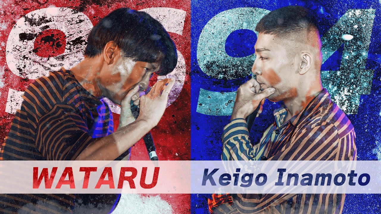 【トシトリvol.2/Solo Battle】WATARU vs Keigo Inamoto | 決勝戦 先鋒戦 【3on3 Beatbox Battle】