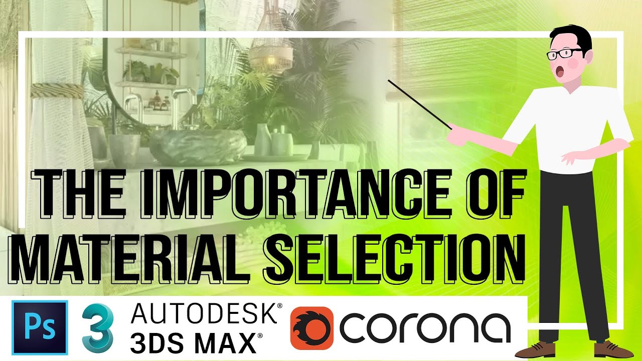 Tips and Trick Concrete Texture Corona 3ds Max - Stone and Concrete Material Consideration