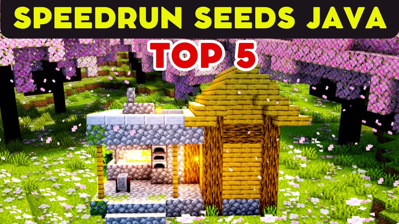TOP 5 SPEEDRUNNING SEEDS MINECRAFT JAVA 1.21! | Best Minecraft 1.21 Seeds Java