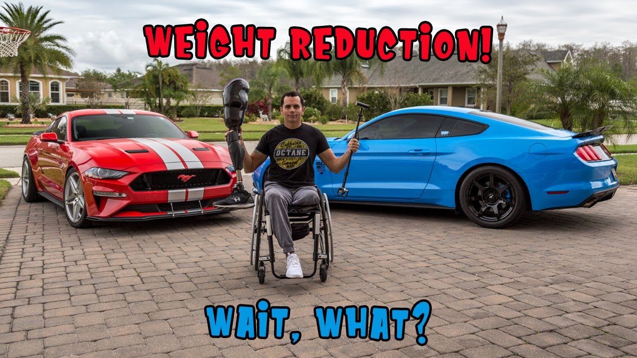 Javi's Mustang Weight Reduction or 60' Improvement?