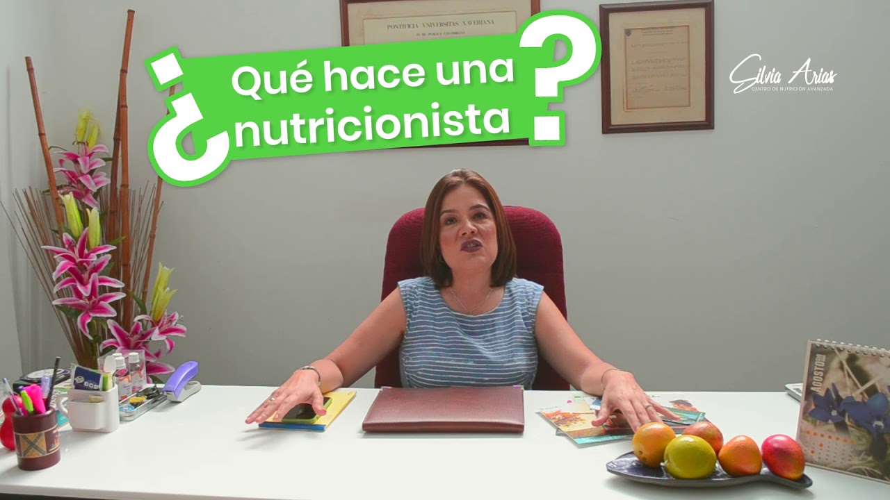 &iquest;Qu&eacute; hace un nutricionista?  🍉🥑