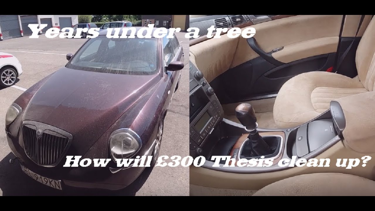 Finally! Time to detail the £300 Lancia Thesis!