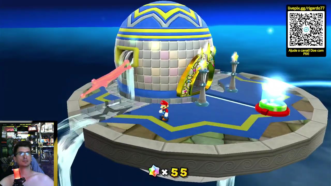 Zerando as Galáxias da Fonte | Super Mario Galaxy (Switch)