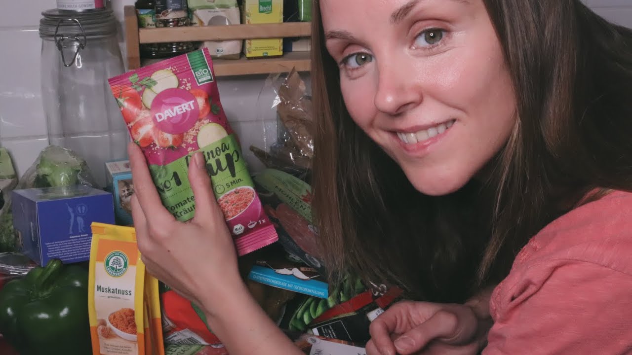 😍🌱😋 ASMR Vegan Food Haul Trigger (Veganer Lebensmitteleinkauf)