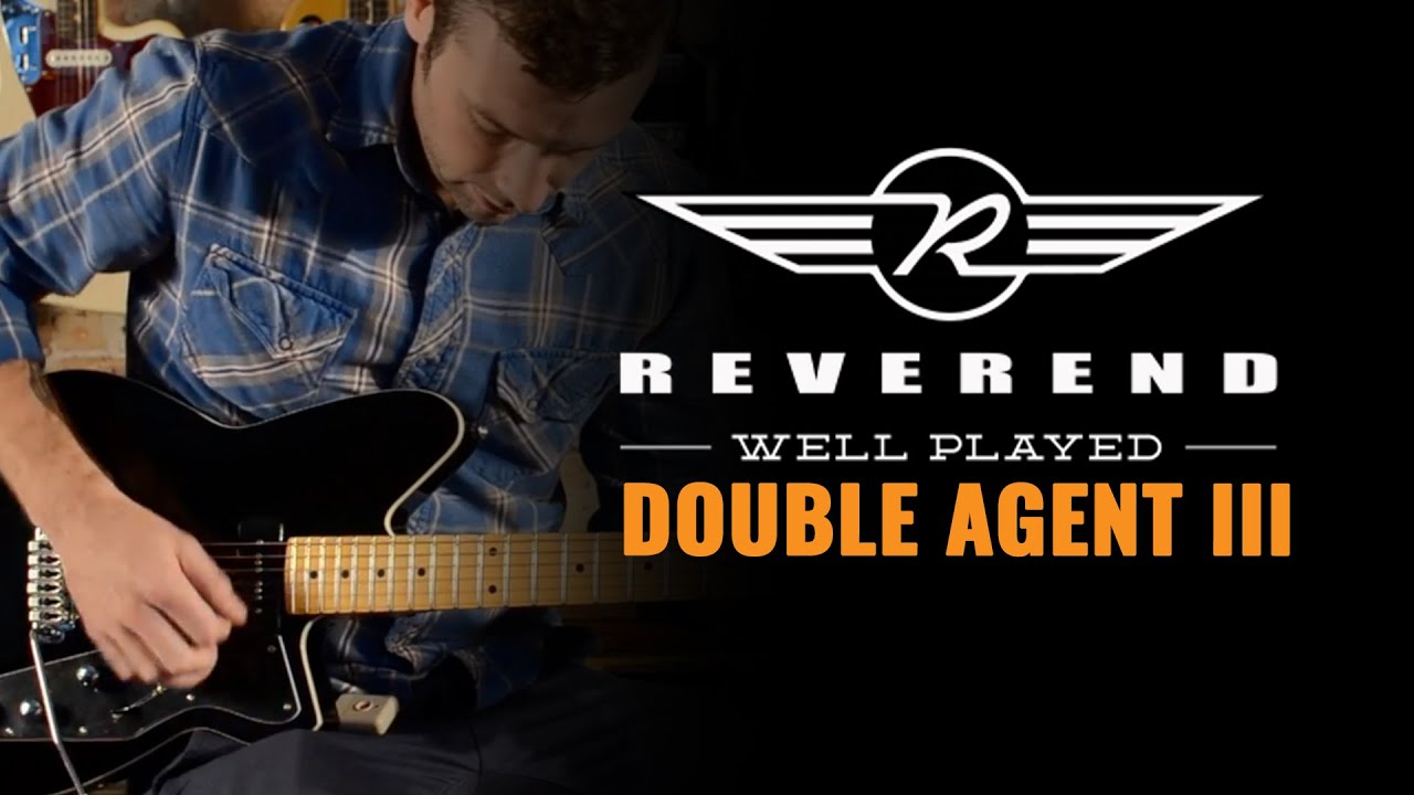 Reverend Guitars Double Agent III | Демо-версия CME Gear | Джоэл Бауман