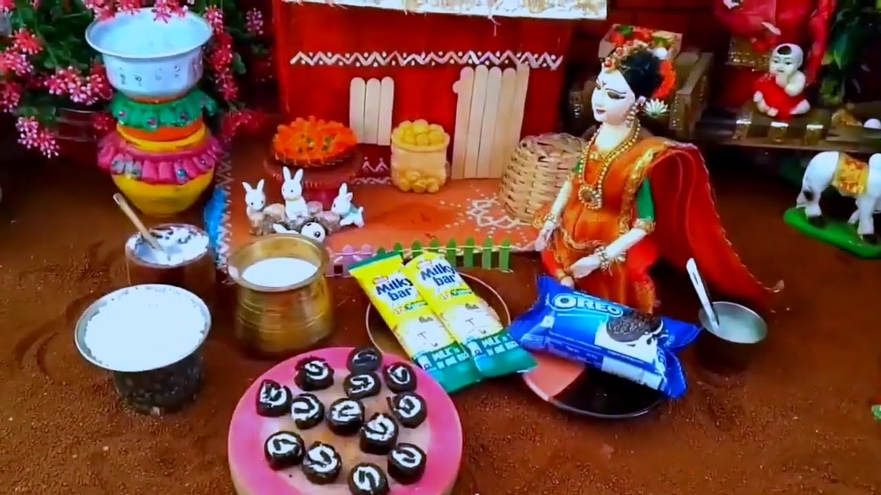 Chocolate roll|Miniature cooking chocolate swiss roll|Tiny food chocolate roll|Mini kitchen chocolet