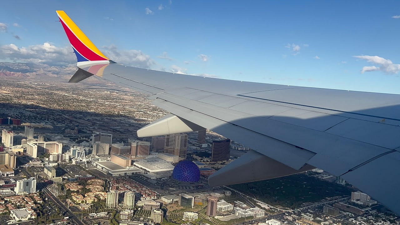 Southwest Airlines 737 MAX-8 Takeoff from Las Vegas | N8801Q
