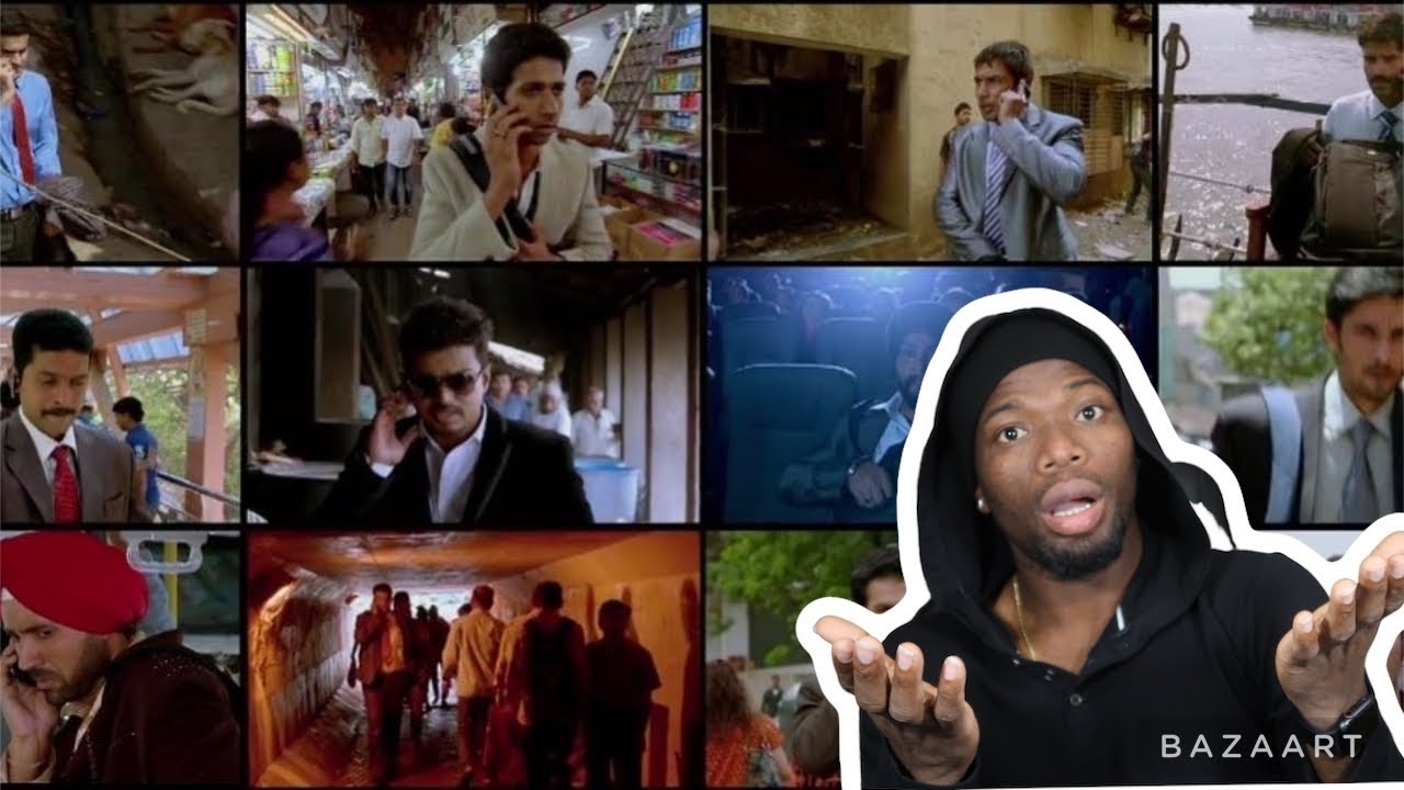 Thuppakki Movie REACTION 4 | Thalapathy Vijay 12 Men Shoot Scene | Kajal, Vidyut