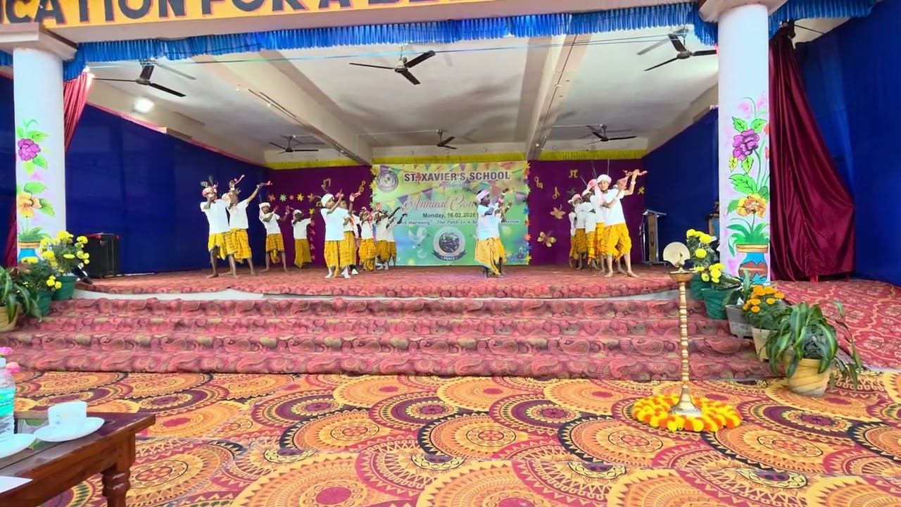 Santhali Dasai dance Annual concert St.Xavier's School Kotalpokhar 