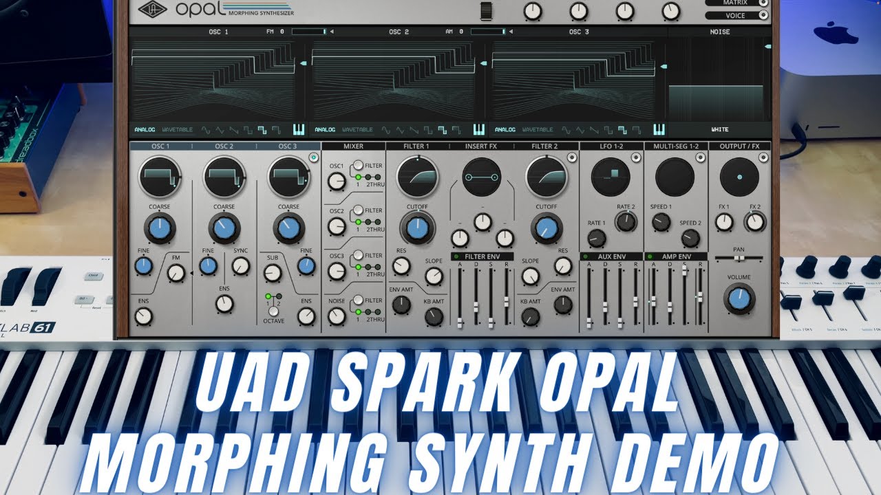 UAD Opal Morphing Synth Demo