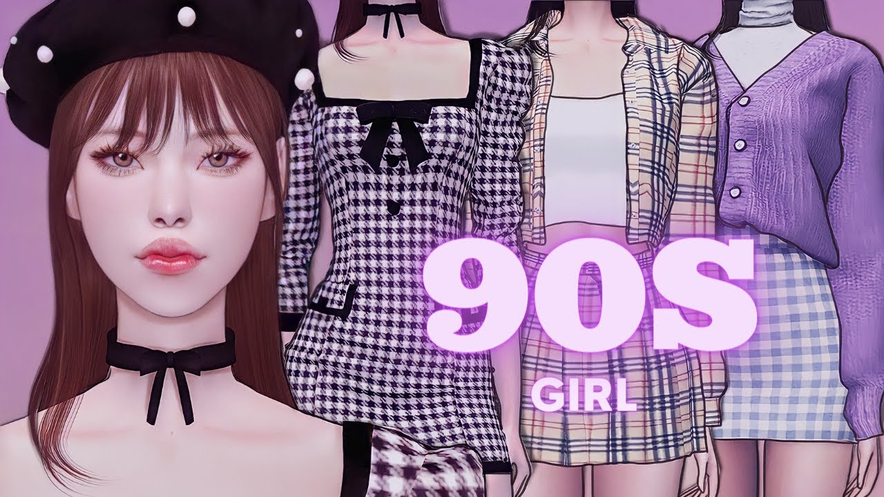 [TS4] 𝐓𝐡𝐞 𝐠𝐢𝐫𝐥 𝐢𝐧 𝐭𝐡𝐞 𝟗𝟎𝐬 ✨ - Create a sim + 𝐃𝐎𝐖𝐍𝐋𝐎𝐀𝐃