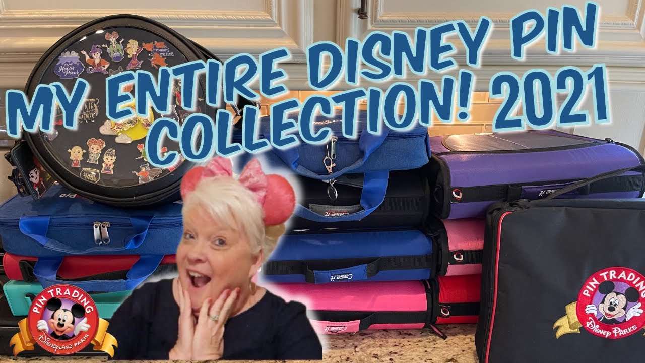 My Entire Disney Pin Collection!! 2021! DSSH WDI Paris Auctions!