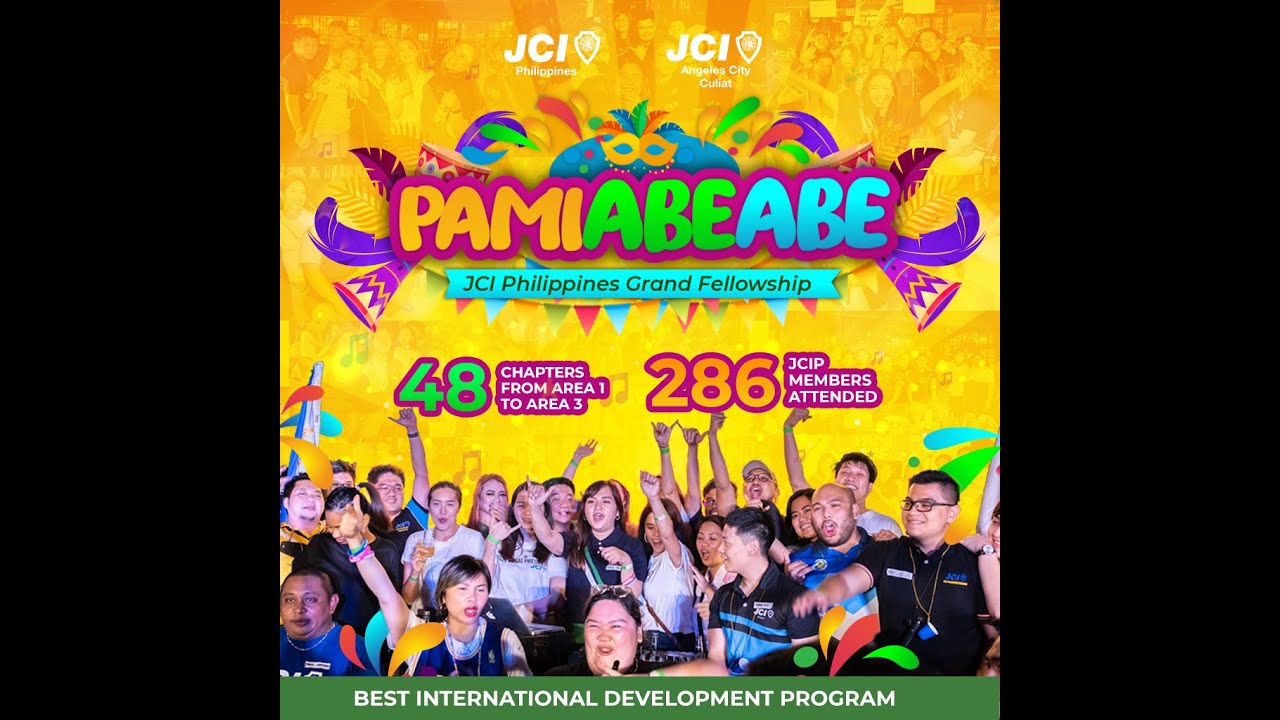 Best International Development Program | Pamiabe-abe: JCI Philippines Grand Fellowship