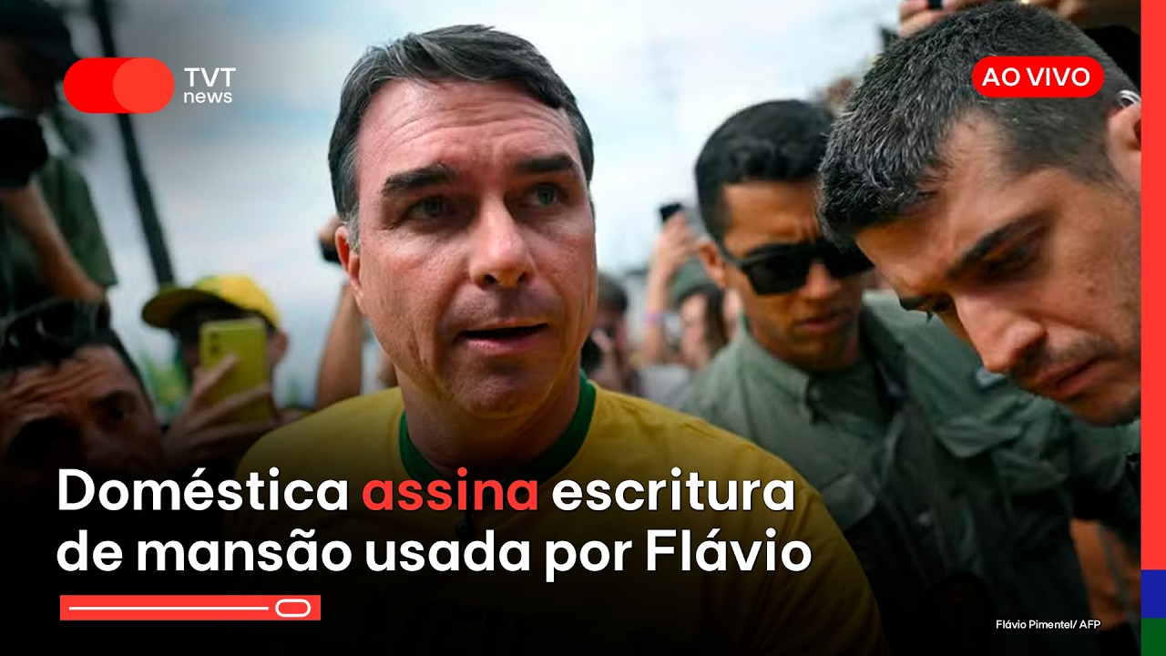 Dom&eacute;stica assina escritura de mans&atilde;o usada por Fl&aacute;vio | TVT News 2&ordf; Edi&ccedil;&atilde;o - 23/09/2026