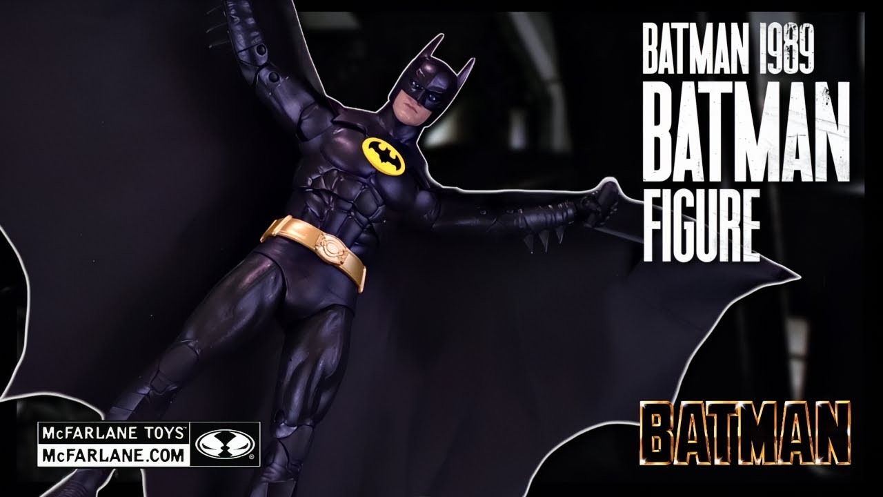 McFarlane Toys DC Multiverse Batman 1989 Batman Figure | @The Review Spot