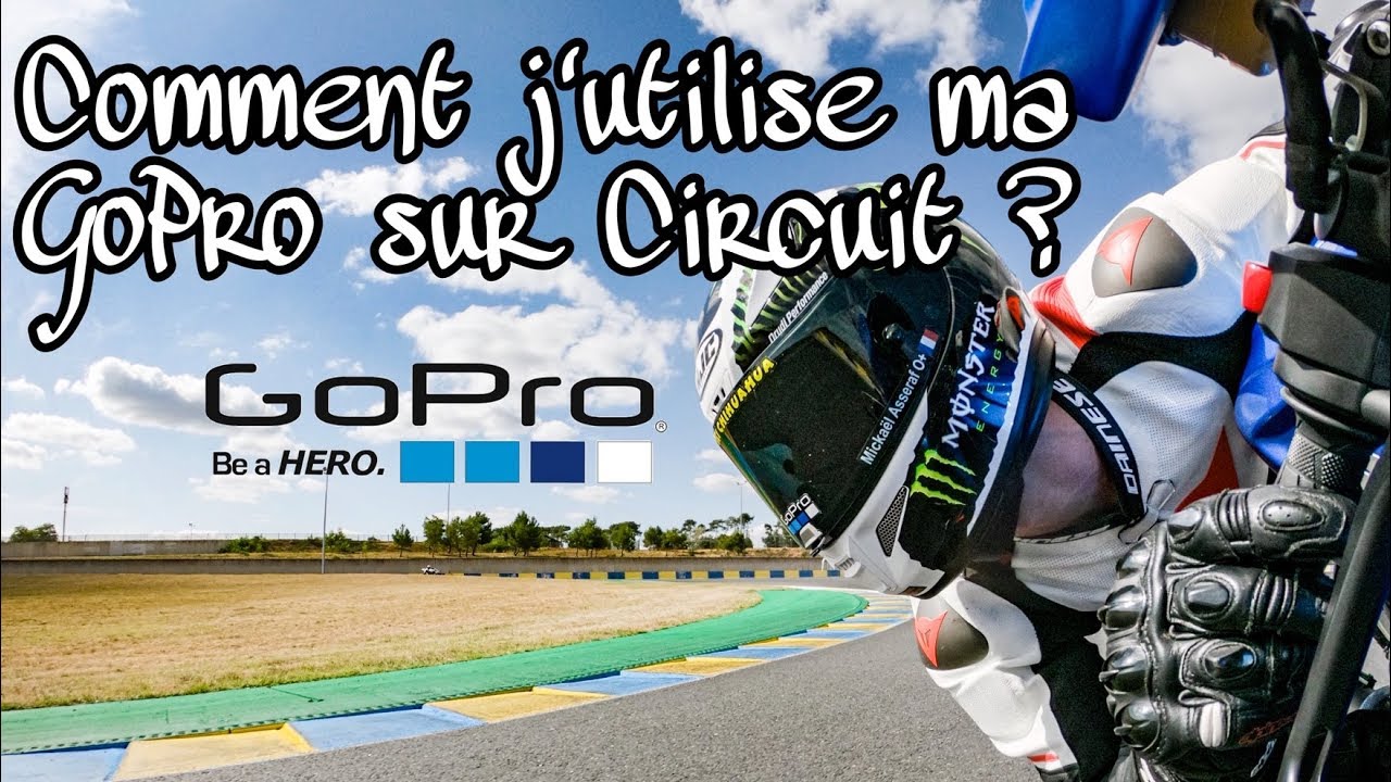 Comment j'utilise ma Gopro sur piste en moto ? - GoPro Hero 7 Black