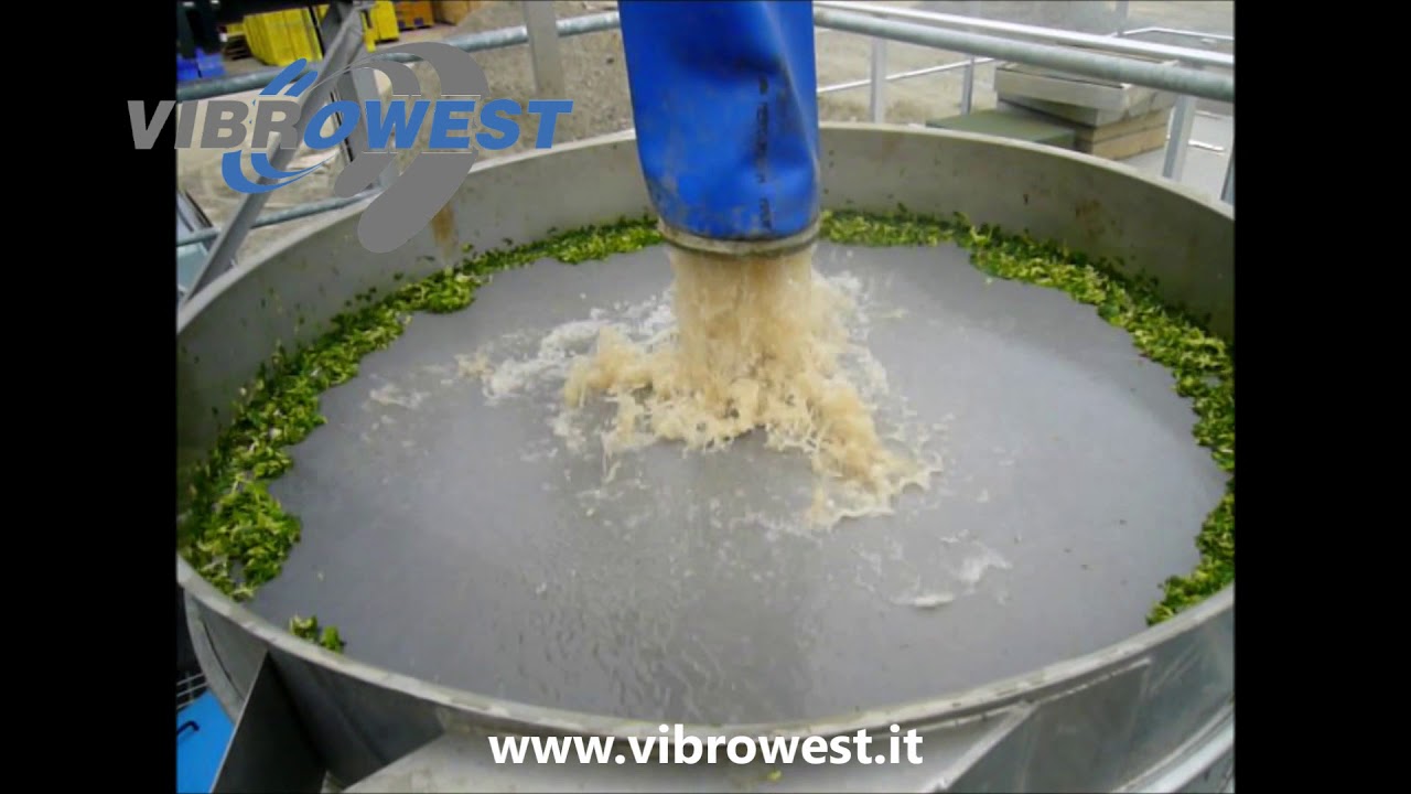 Circular Vibrating Screener mod. MR - Water filtration - Vibrowest
