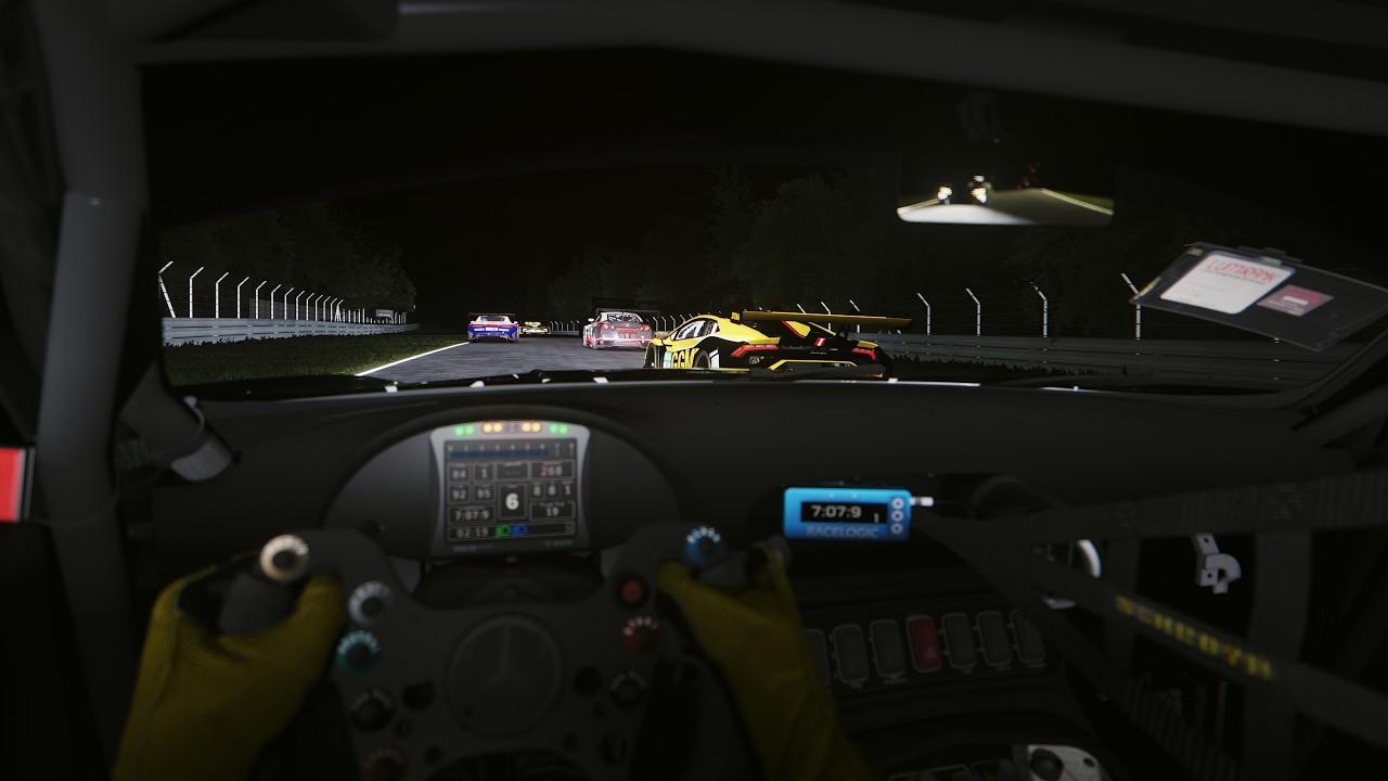 Midnight lap at the GREEN HELL | AMG GT3 | Assetto Corsa