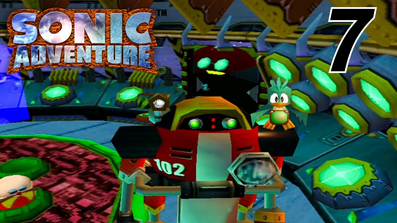 Sonic Adventure ORIGINAL for Sega Dreamcast -  E 102 Gamma's Story Finale