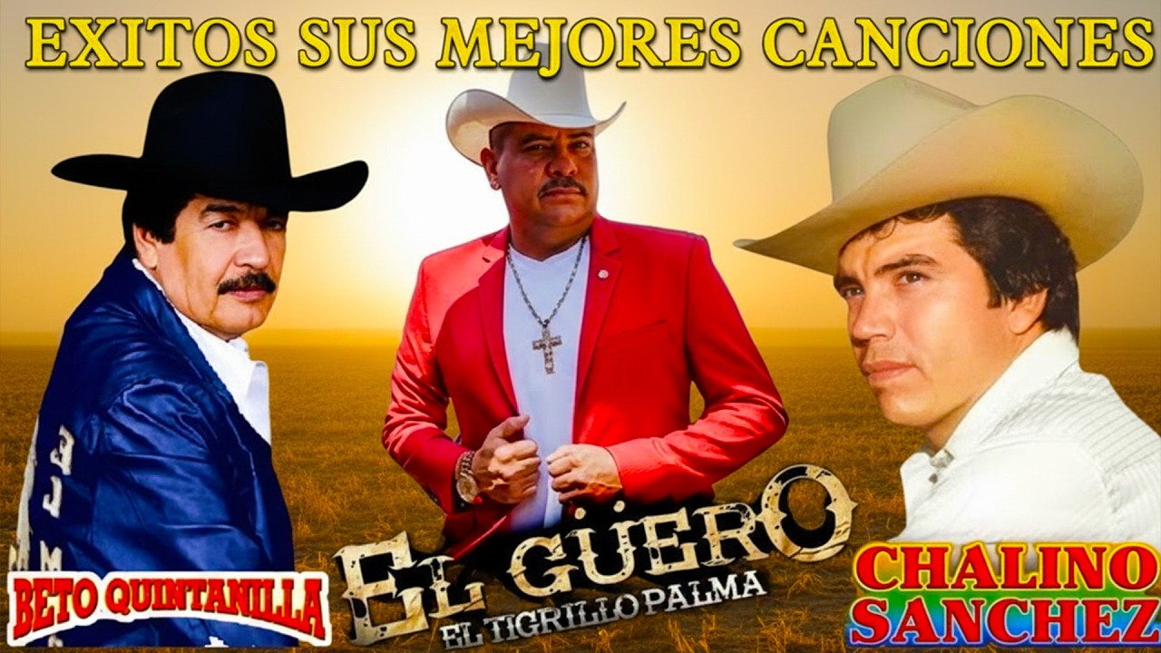 Chalino Sanchez, Beto Quintanilla y Tigrillo Palma Mix Para Pistear - Corridos Pesados Mix