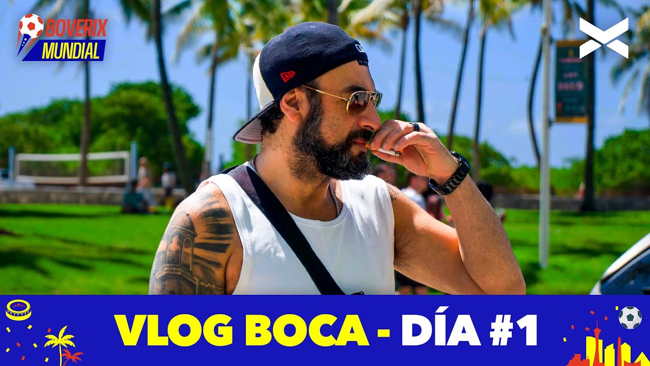 FUIMOS AL BOCA - BENFICA EN MIAMI | VLOG BOCA #01 | 17/06 | #Boverix