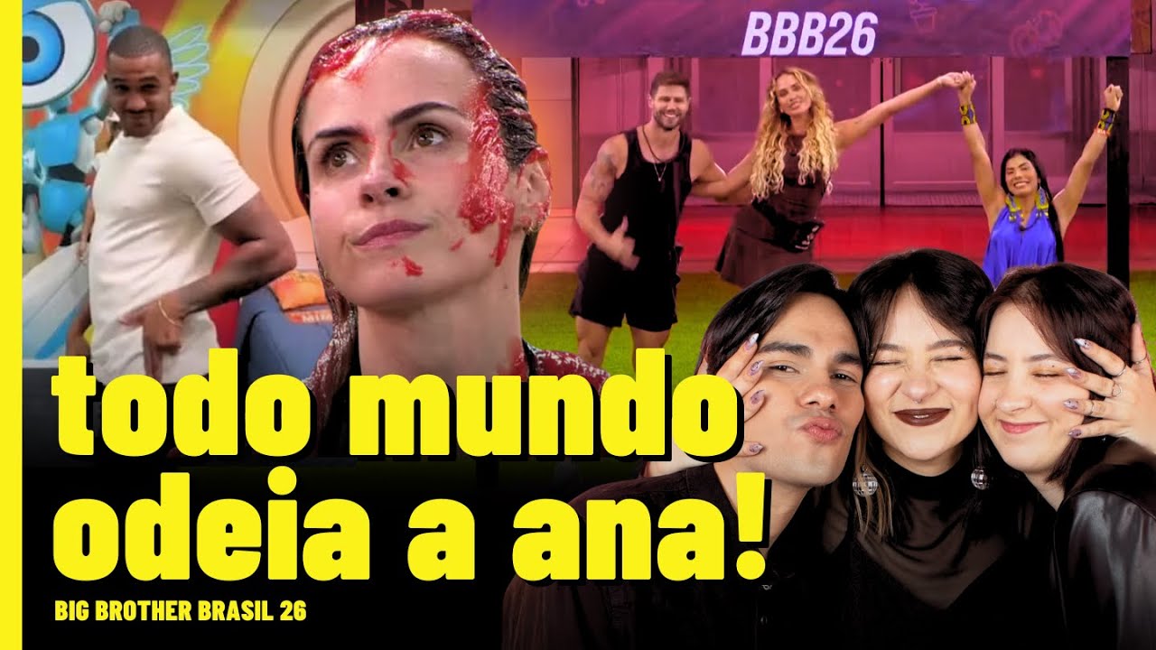 TRETAS BBB 26: TODO MUNDO ODEIA A ANA PAULA! | Três de Outubro