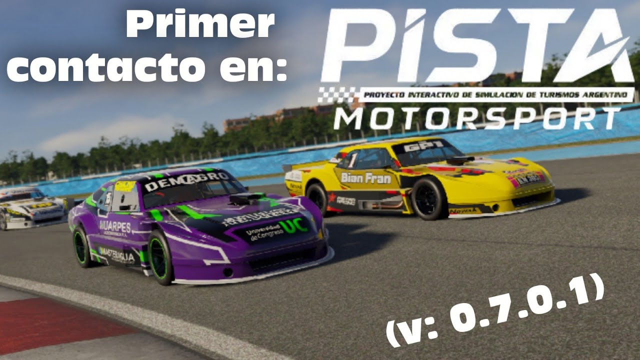 PISTA Motorsport, primer contacto general - v0.7.0.1