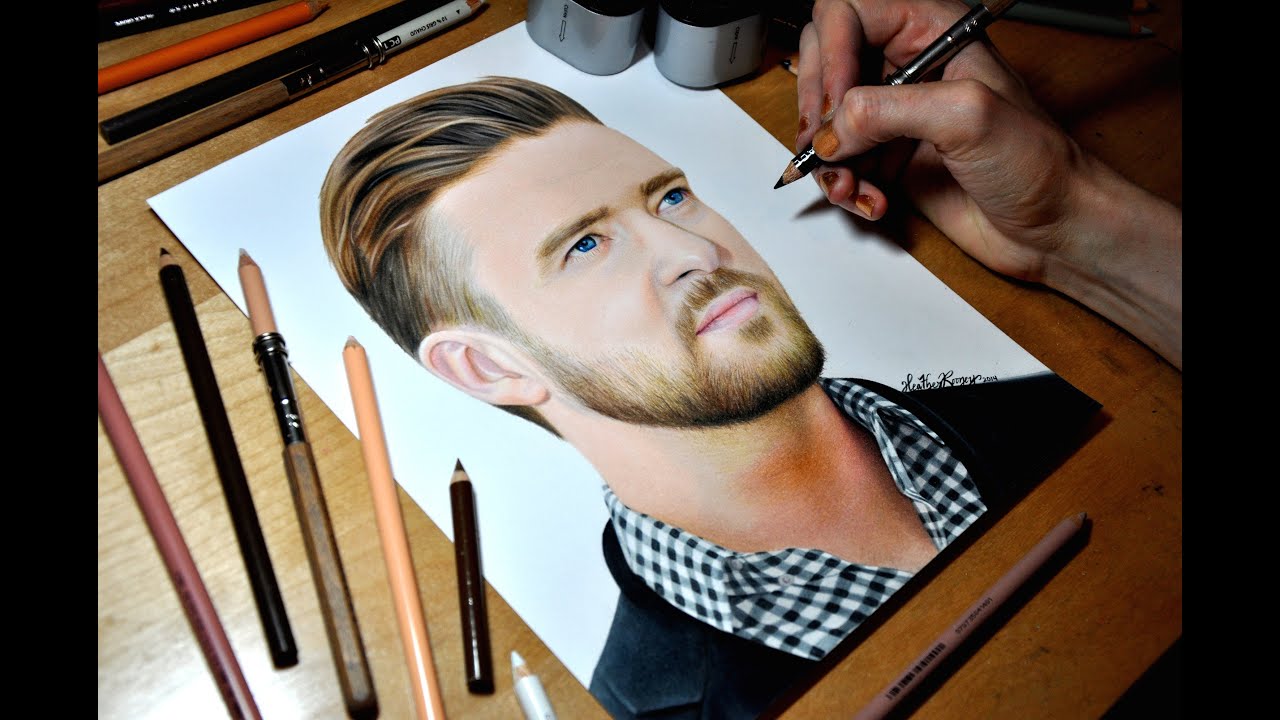 Drawing Justin Timberlake