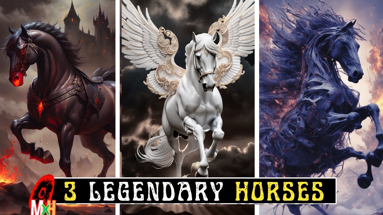 3 Legendary Mythical HORSES In Mythology