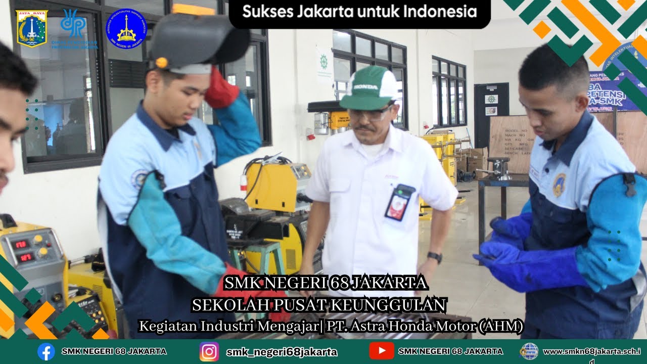 Industri Mengajar | PT. Astra Honda Motor (AHM) | SMKN 68 Jakarta