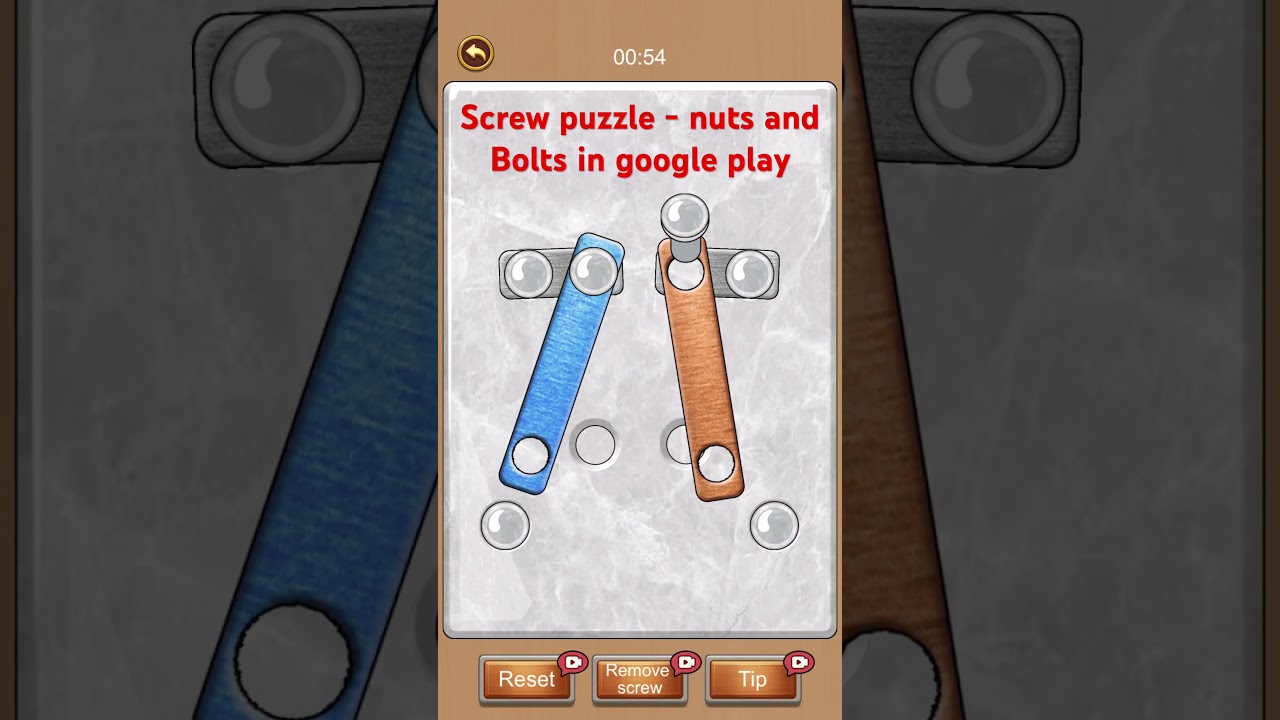 Screw puzzle - nuts and bolts in google play.#screw #puzzle #puzzlegame #bolts #gameplay #games