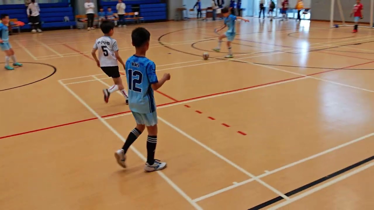 2026-3-7 林大輝中學全港小學足球邀請賽 2026 男子小組A 伊小分校(白) vs 基慧小學(藍) (0:0)
