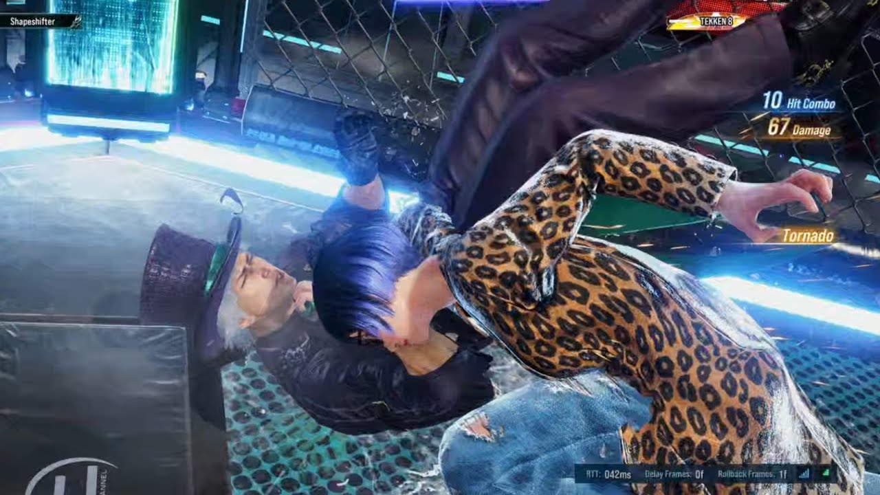 TEKKEN 8 - Fighting aggressive Reina