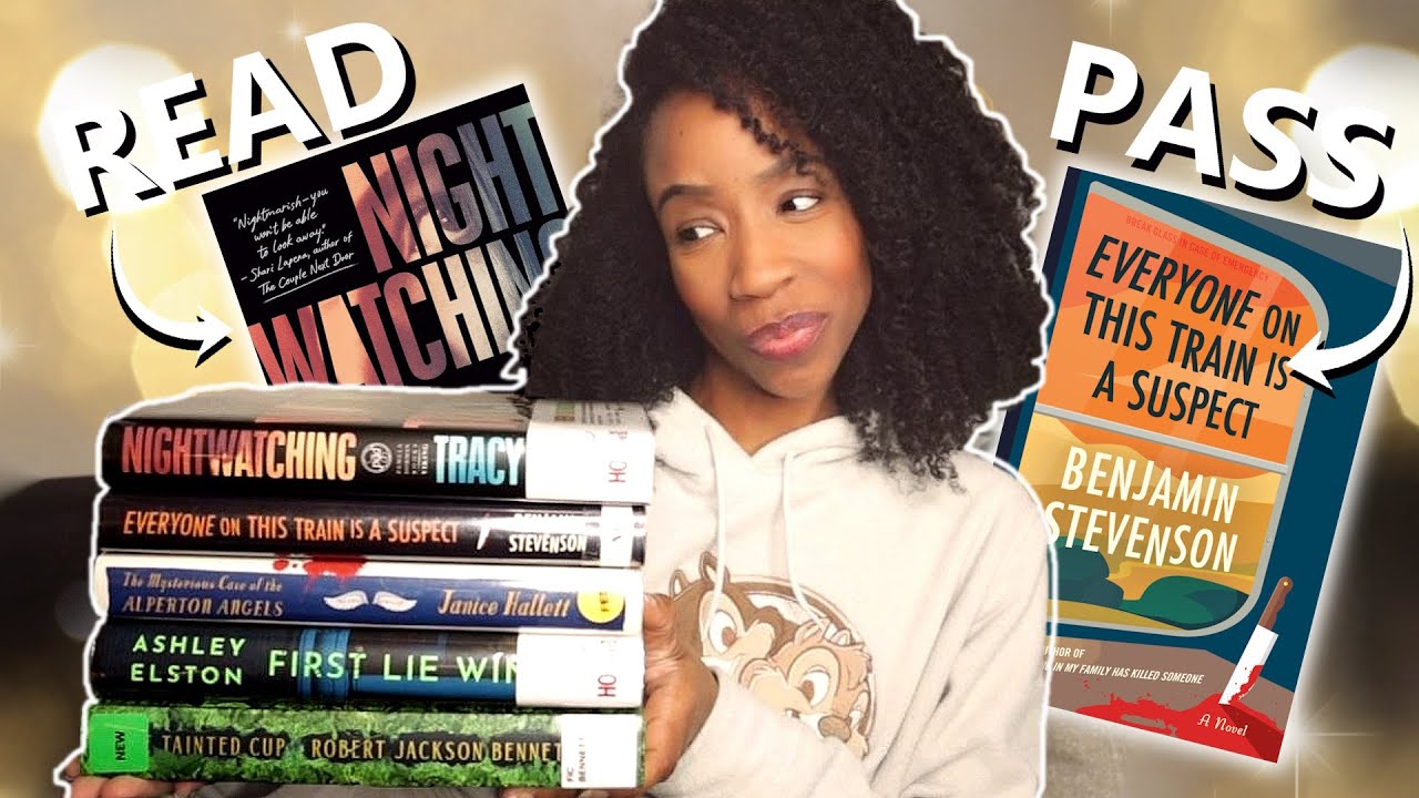 TASTE TESTING POPULAR NEW MYSTERY/THRILLER BOOKS 📚🔎 Try A Chapter Vlog