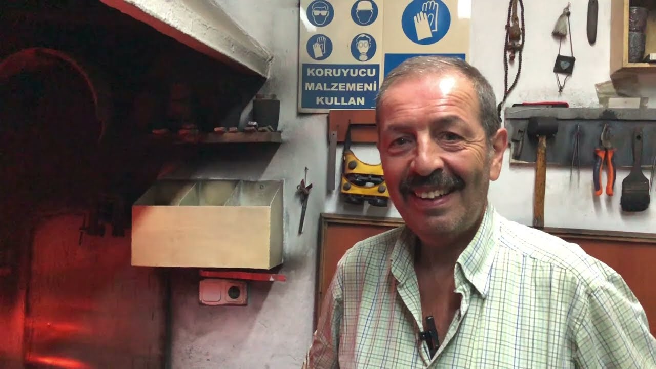 176: SON ERMENİ USTALAR ; 52 SENELİK SON ERMENİ ALTIN OCAKÇISI AVEDİS VARBED : #ERMENİ  #ALTIN OCAKÇ