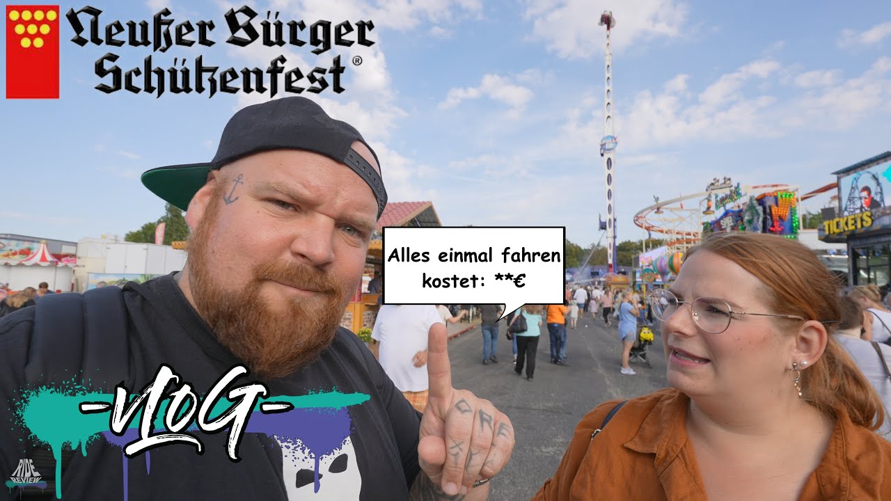 Das kostet es auf der Kirmes alles zu fahren! - Neuss B&uuml;rger Sch&uuml;tzenfest - Ride Review VLOG