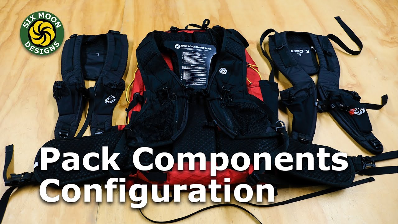 Pack Components Configuration - Six Moon Designs