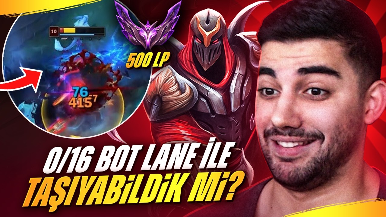MASTER 500 LP'DE 0/15 BOTLANE TAŞIMAYA ÇALIŞIYORUZ