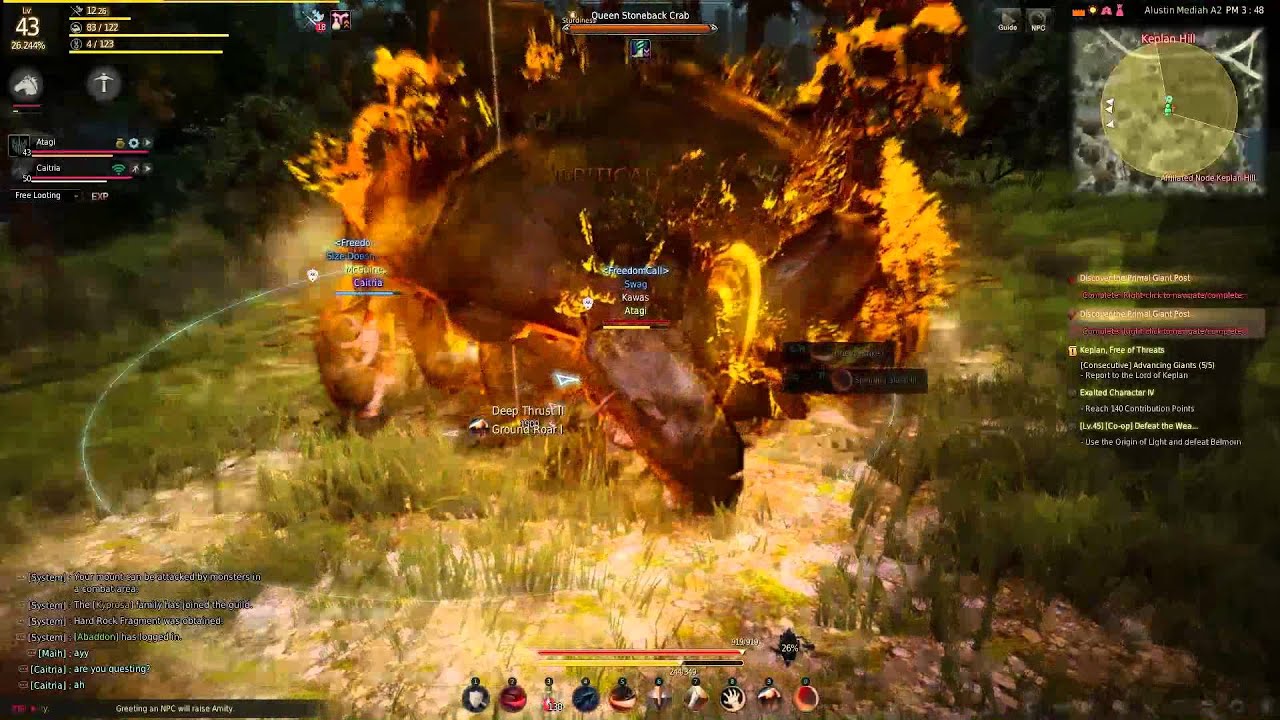 Black Desert - Faust Forest Queen Stoneback Crab