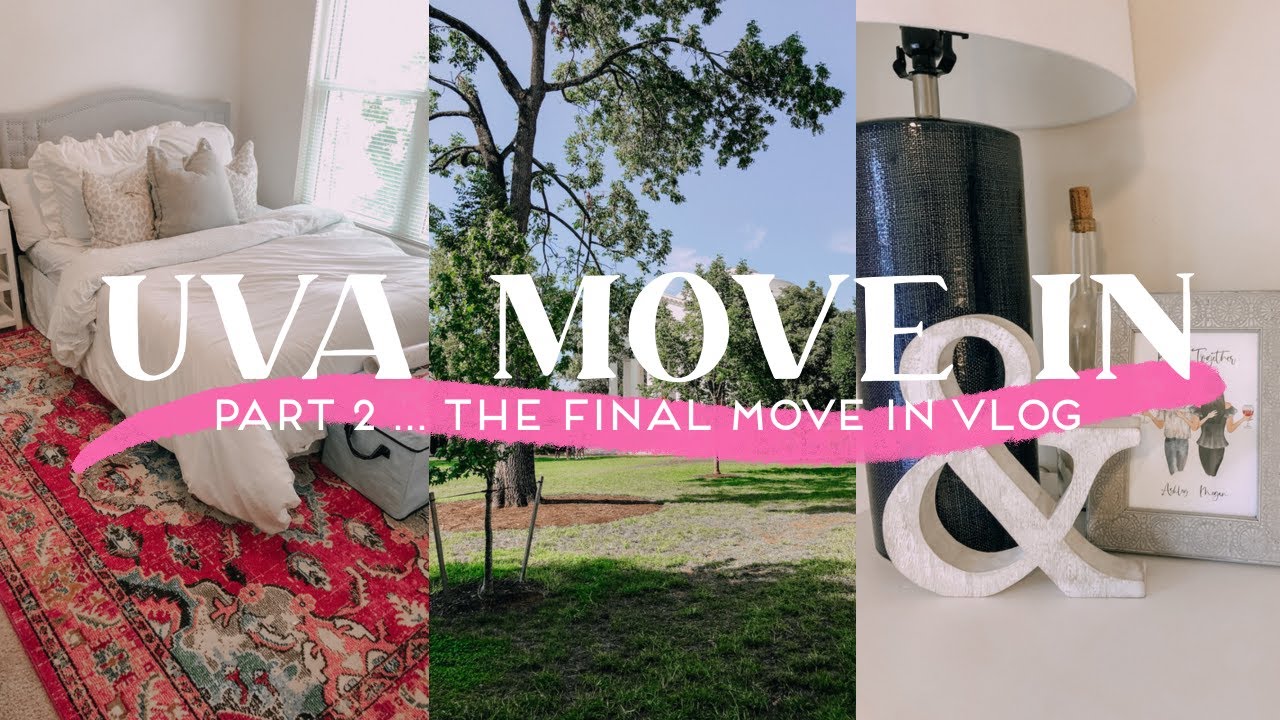 COLLEGE APARTMENT MOVE IN VLOG 2021 *part 2* | university of virginia (uva)