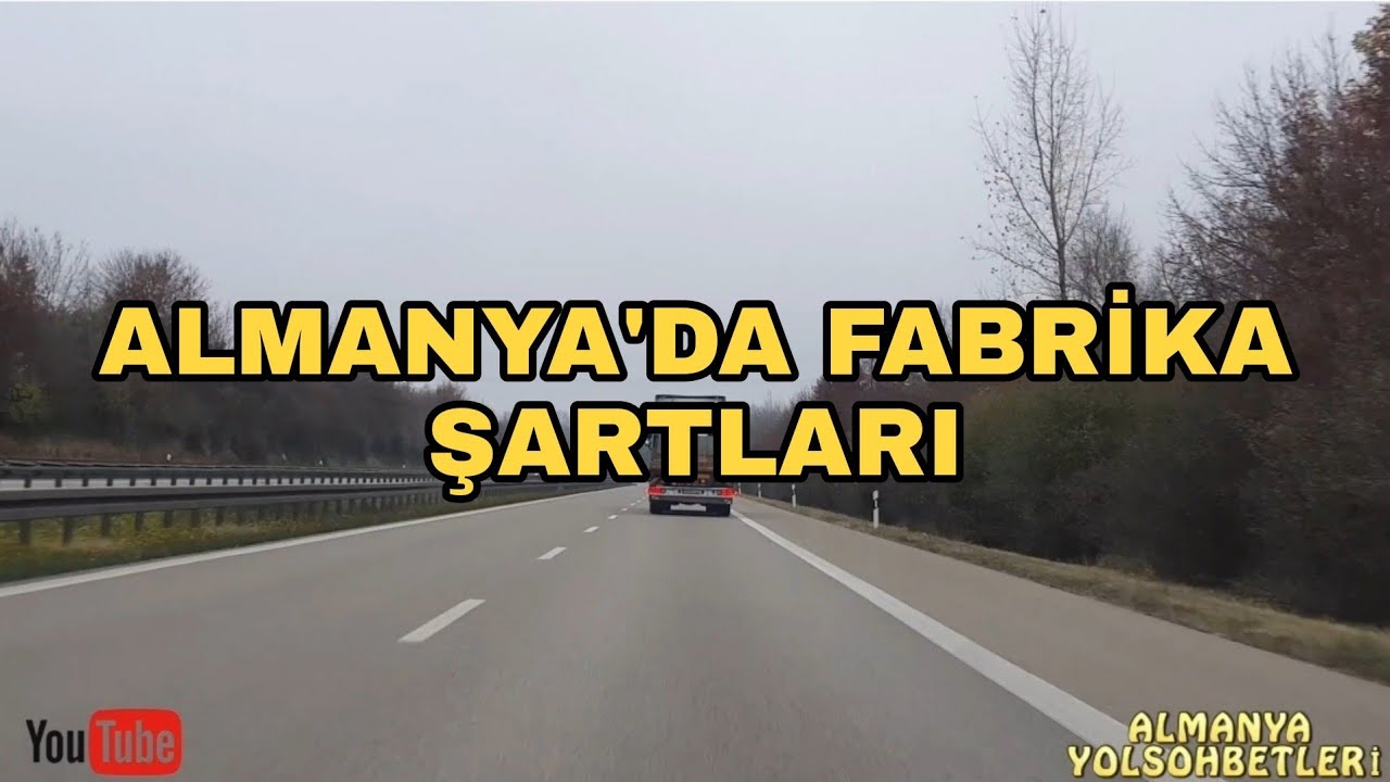 Almanya'daki Fabrika Şartları #almanyadayaşam