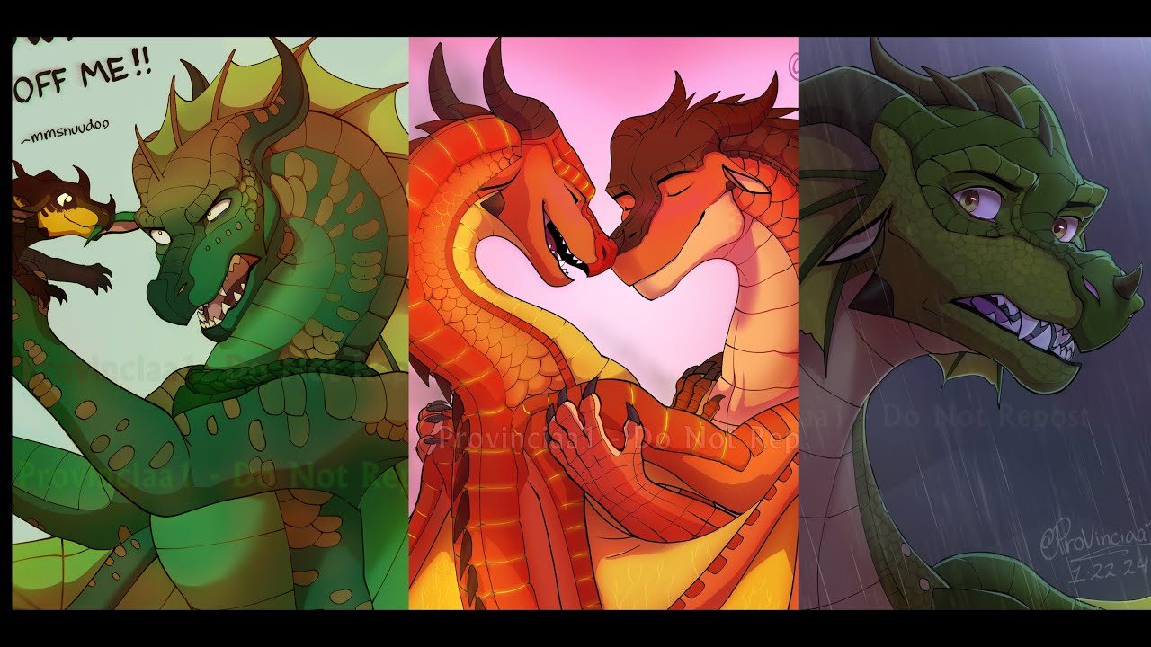 Wings of Fire - Speedpaint Compilation