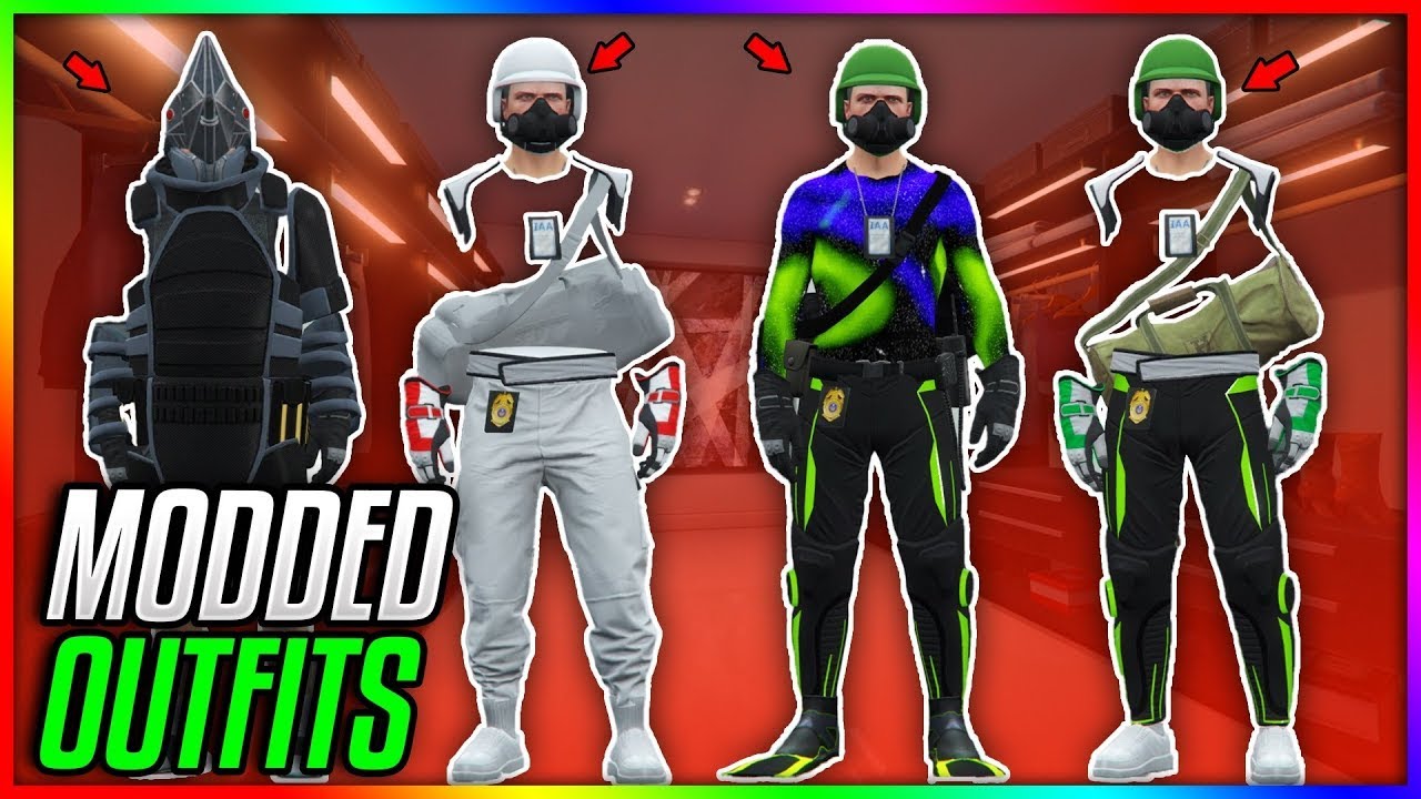 ✅TOP 4 CONJUNTOS MODEADOS - MODDED OUTFIT GTA 5 ONLINE【PS4/PS5/XboxOne/Pc】