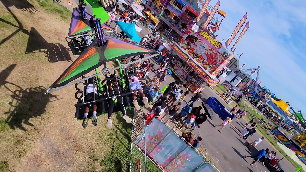 Riding Rides At Florida State Fair 🎡 (5/2/2021) 4K 60fps