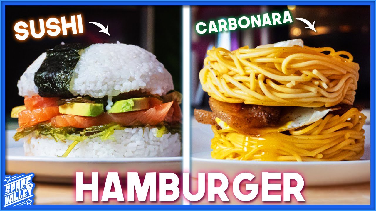 Trasformare i piatti in HAMBURGER!
