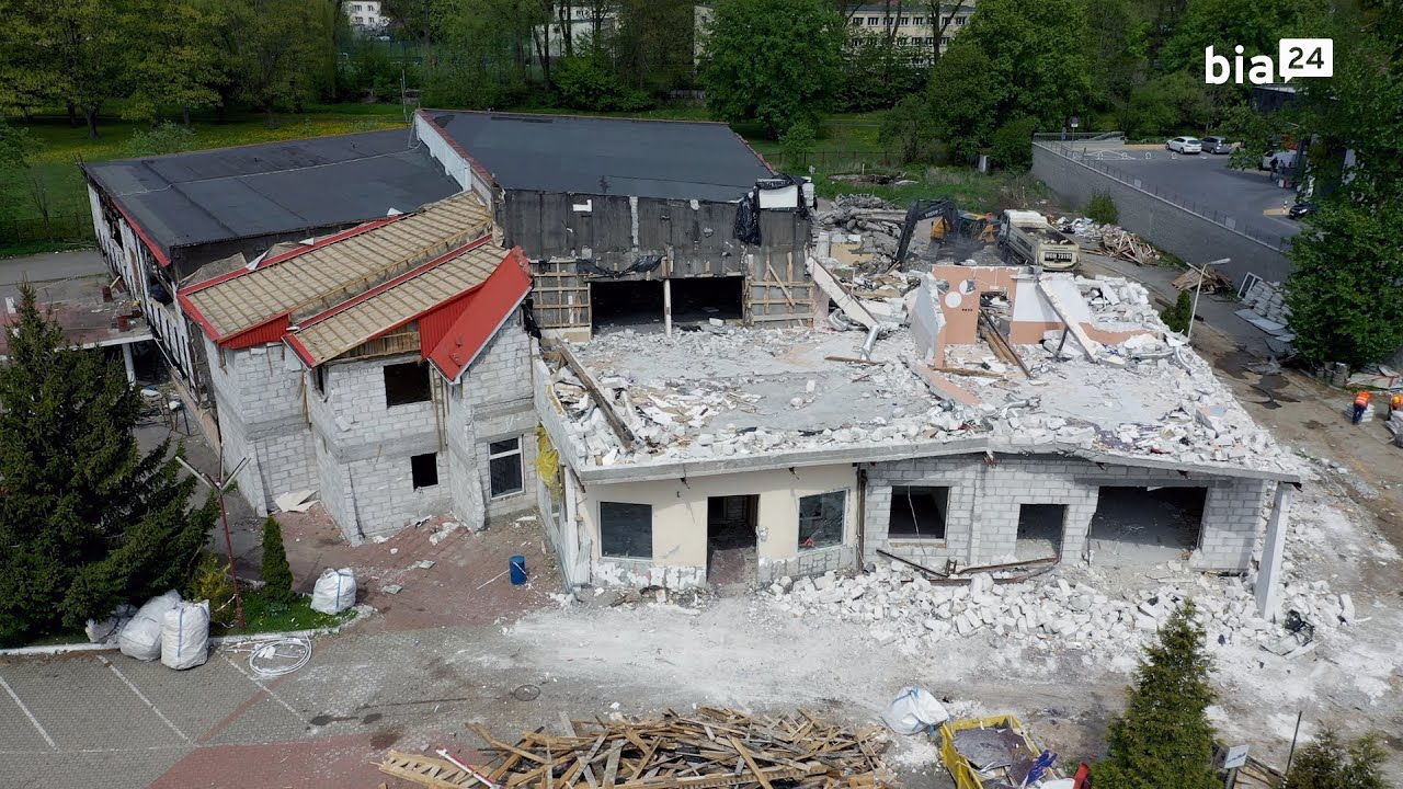 Trwa rozbiórka białostockiego 