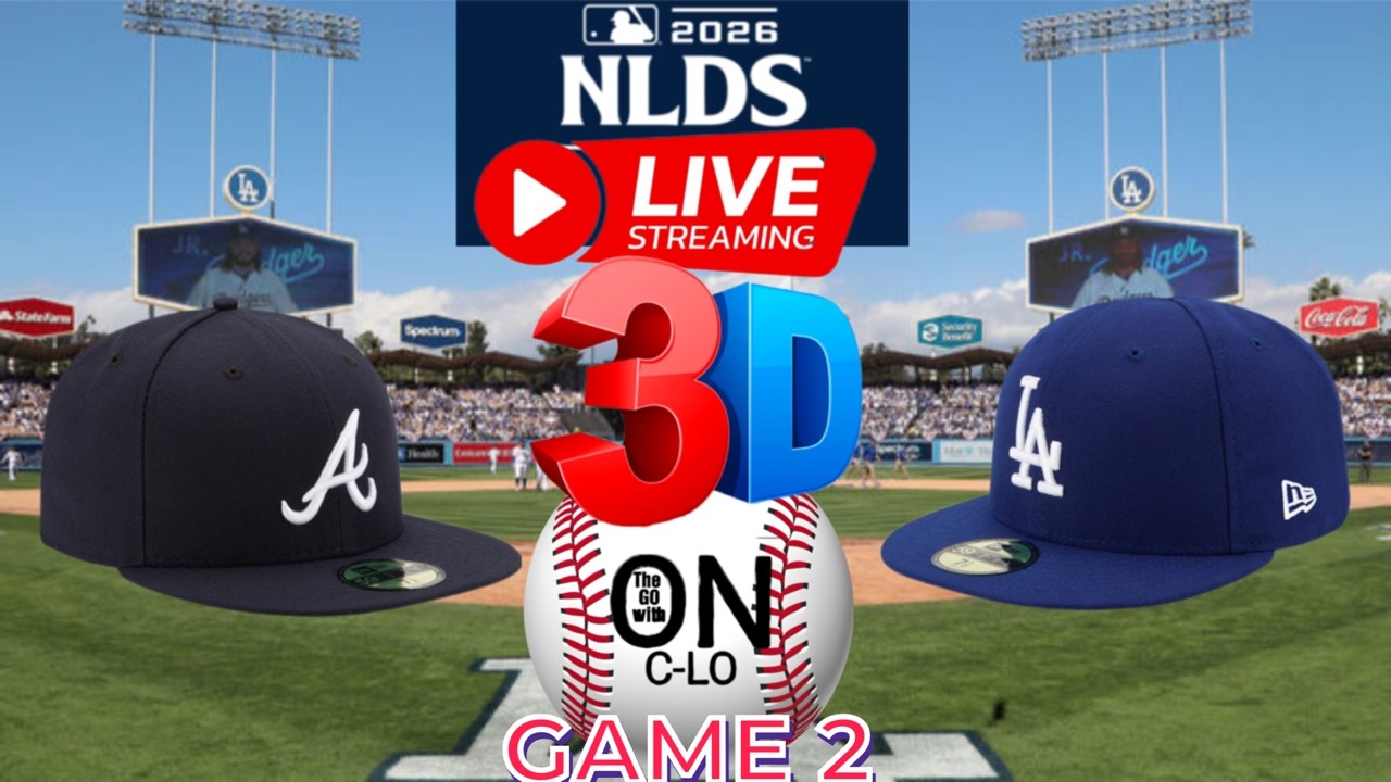 🔴Atlanta Braves vs LA Dodgers. Live MLB Baseball NLDS ⚾Game 2 Live Play by Play 3D MLB Livesream
