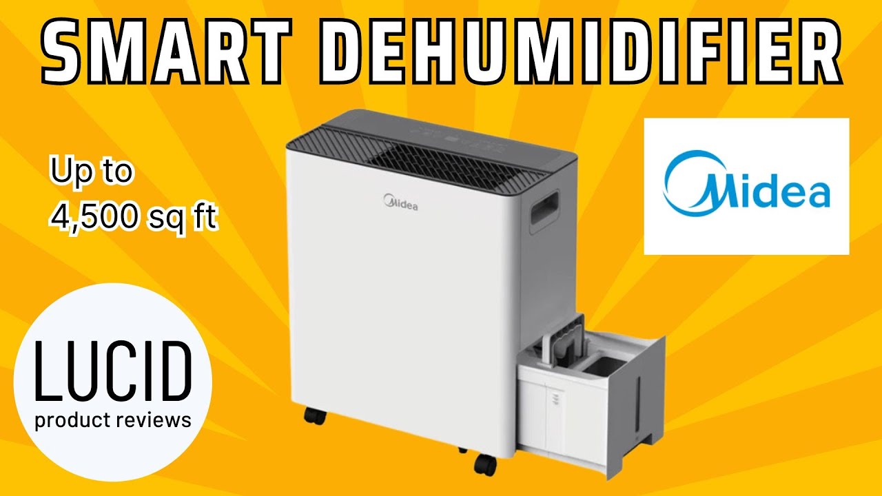 Midea Smart 50-Pint Dehumidifier with Built-in Pump  - Review, How-to, Demos