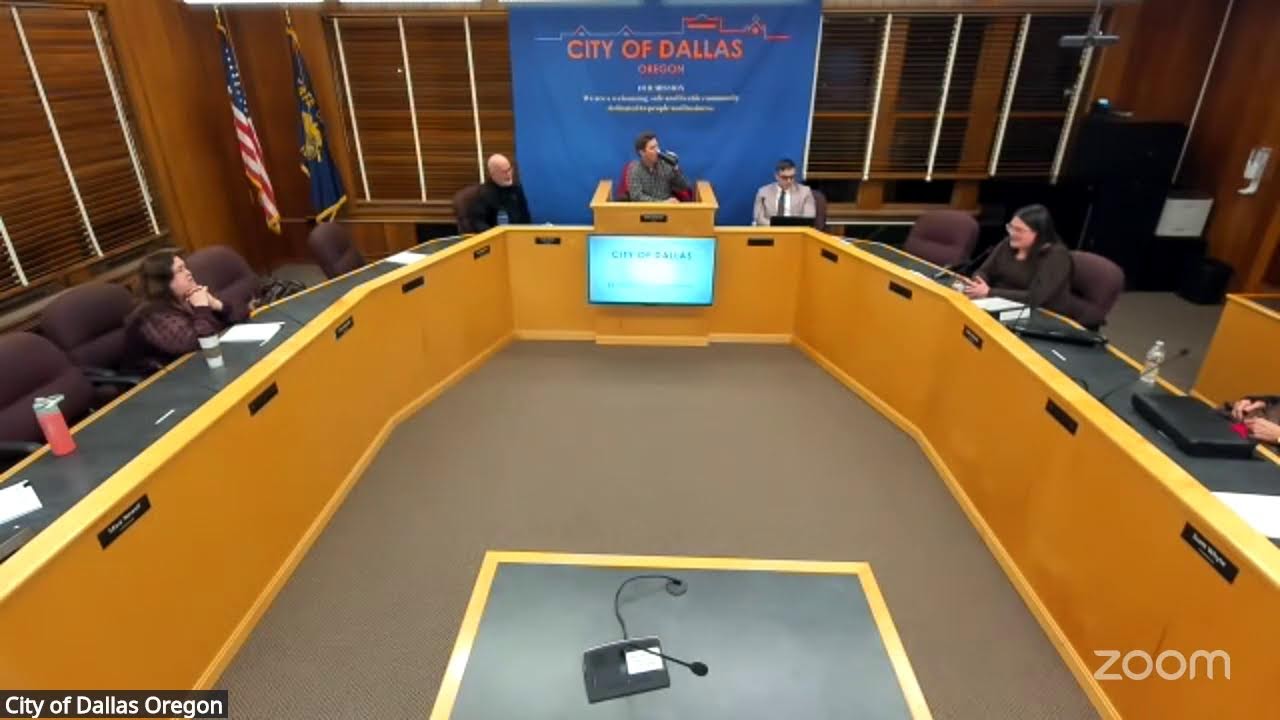 City of Dallas Oregon Planning Commission - January 8, 2026